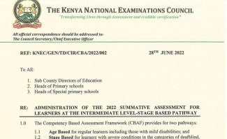 Knec Deadline for Uploading KILEA papers by 15th July