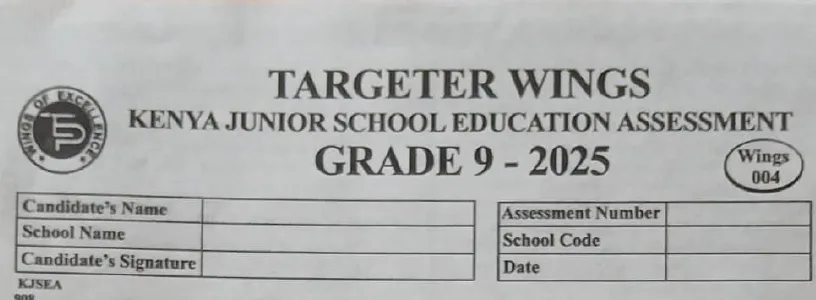 Grade 9 Targeter Exams for all Subjects