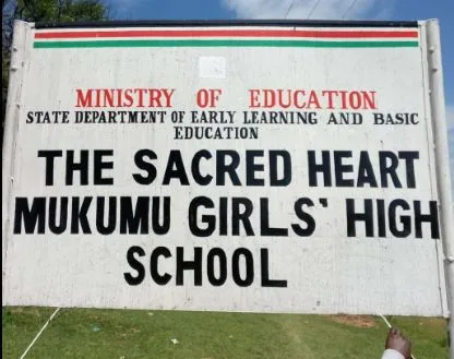 The Sacred Heart Mukumu Girls in Kakamega County. See the New list of all National Schools in the Western Region {CBE Senior Schools}