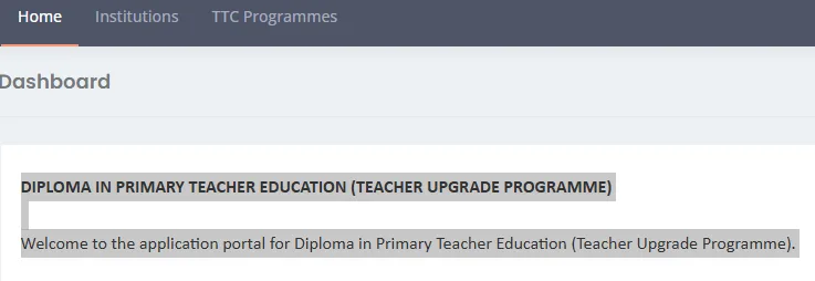 Kuccps application link for P1 and ECDE upgrade