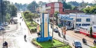 Kakamega City in the Western Region of Kenya.