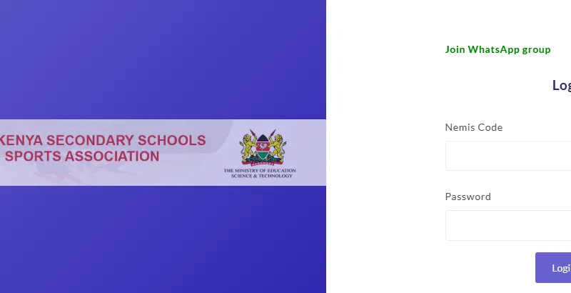 The KSSSA Sports Management Portal.