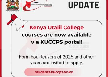 KUCCPS Opens Application for Kenya Utalii College Courses for 2026 Intake