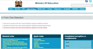 Form One Selection/ Placement Portal: Click Here to Check and Download your form one placement letter: How To Check Download Form One Admission Letter -2022