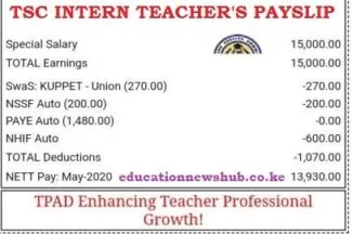 (EXCLUSIVE) KUPPET MUTILATES TSC INTERN TEACHERS’ PAYSLIPS, SLASHES THEIR MEAGRE SALARIES TO CATER FOR UNION DUES; IS KUPPET GUILTY OR NOT?