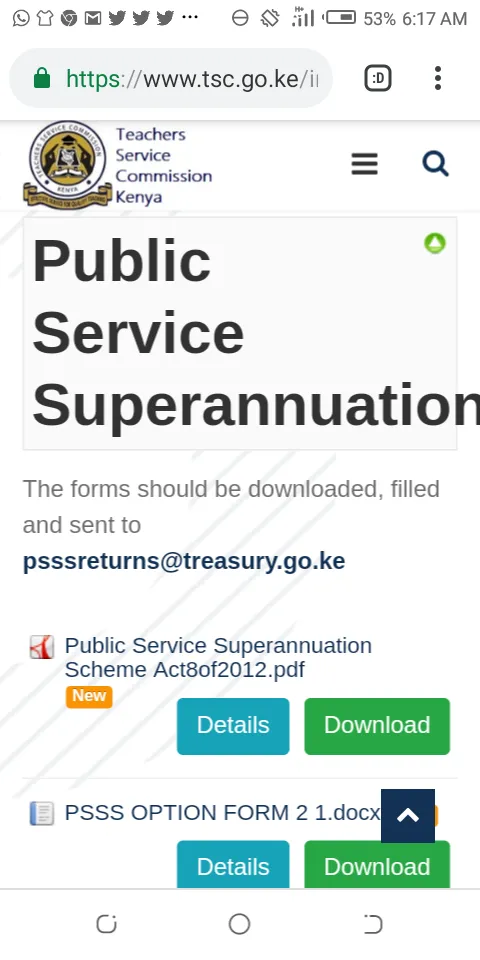 TSC Introduces the New, Provident Fund Deduction on Teachers' Payslips in January 2021; This is How it Will Affect Teachers' Salaries
