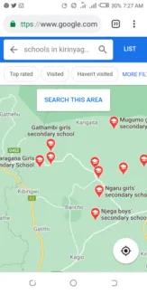KCSE Top Performing County Schools in Kirinyaga County