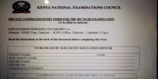 Knec KCSE subject codes, subject clusters and Registration fees per subject for repeaters 2021/2022