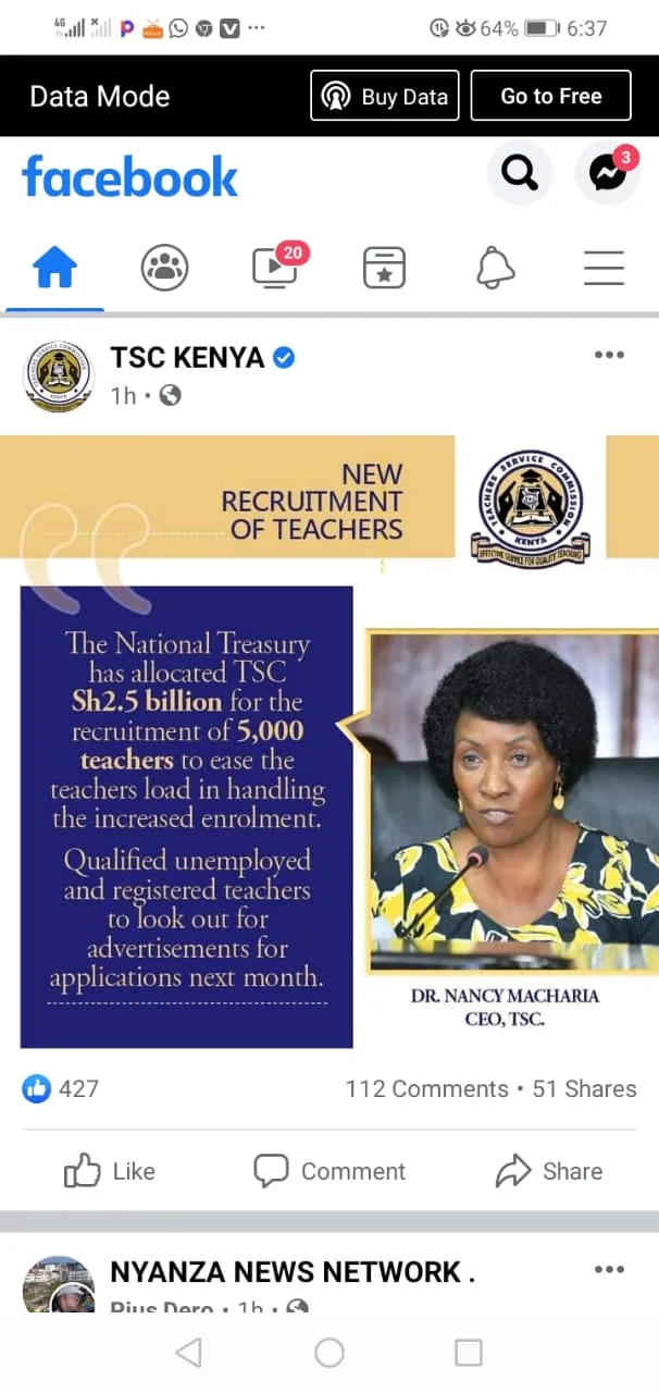 TSC RECRUITMENT JULY/ AUGUST 2021/2021: AVAILABLE TSC TEACHING VACANCIES AS OF THE YEAR 2021, RECRUITMENT PORTAL ONLINE 2021, HOW TO APPLY, AND LATEST TSC SCORING GUIDELINES 2021/2022