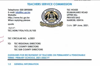 TSC Revises Employment Requirements and Guidelines ahead of the July TSC Mass Recruitment