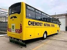 Chewoyet High KCSE 2023-2024 Results-Performance Analysis and Ranking by Knec in 2024; School Mean Score-8.7 B (KCSE 2023), Number of A=1, A-=24, Grade Summary, and Distribution & Transition Rate to Universities and Colleges in 2024