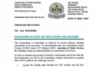 TPAY Update- This Is How To Know If Your HeadTeacher Has Approved Your TPAY Profile. By The 8th Of July, 2022