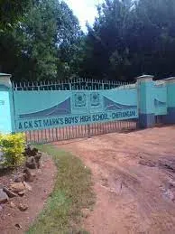 St. Mark's Cherangany High School KCSE Results